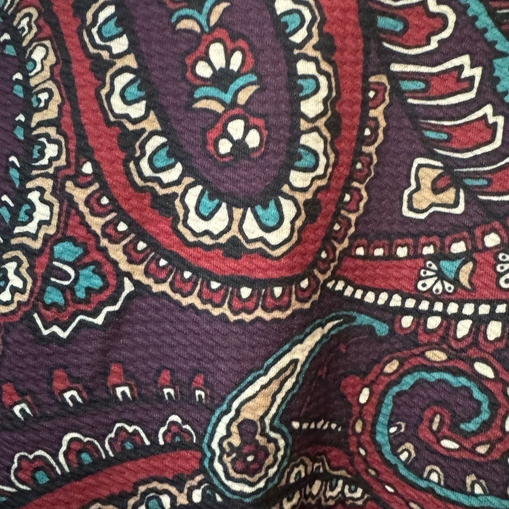 Slinky Brand Boho Style Paisley Cardigan - Picture 5 of 6
